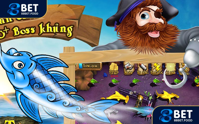 Bắn cá hải tặc tại nhà cái 88BET